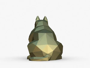 American Bully 3D Print Model