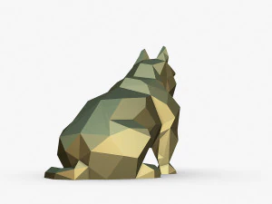 American Bully 3D Print Model
