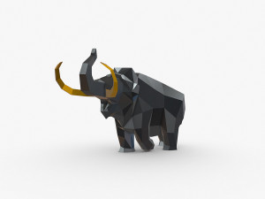 Mammoth 3D Print Model