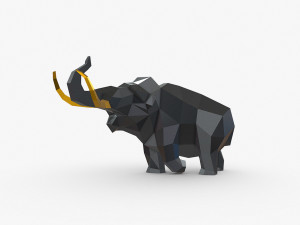 Mammoth 3D Print Model