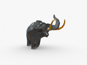 Mammoth 3D Print Model