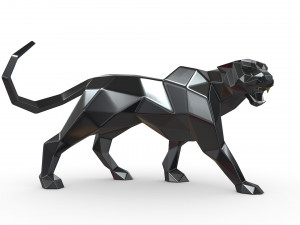 Black Panther 3D प्रिंट मॉडल