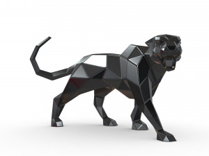 Black Panther 3D 프린트 모델