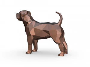 Shar pei dog 3D Print Model
