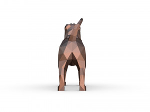 Shar pei dog 3D-Druckmodell