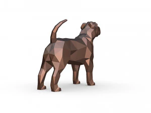 Shar pei dog 3D Print Model