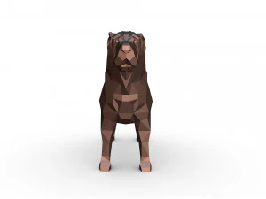 Shar pei dog 3D Print Model