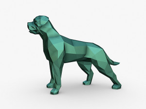 Bullmastiff dog Model do druku 3D