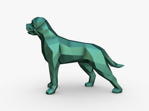 Bullmastiff dog Model do druku 3D