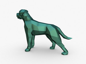 Bullmastiff dog Model do druku 3D