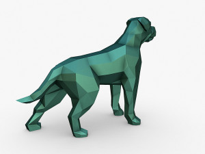 Bullmastiff dog Model do druku 3D