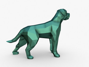 Bullmastiff dog Model do druku 3D