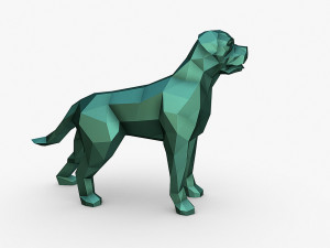 Bullmastiff dog Model do druku 3D