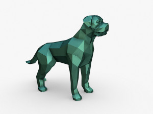 Bullmastiff dog Model do druku 3D