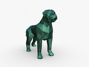 Bullmastiff dog Model do druku 3D