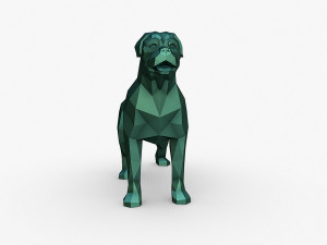 Bullmastiff dog Model do druku 3D