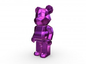 Bearbrick 3D 打印模型