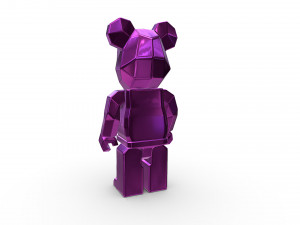 Bearbrick 3D 打印模型