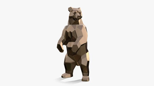 Bear figure 3D Print Model .c4d .max .obj .3ds .fbx .stl .blend 