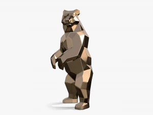 Bear figure 3D Print Model