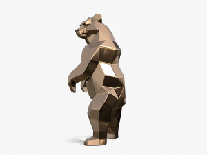 Bear figure 3D 프린트 모델