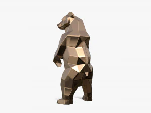 Bear figure 3D Print Model