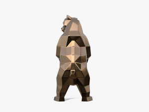 Bear figure 3D 프린트 모델
