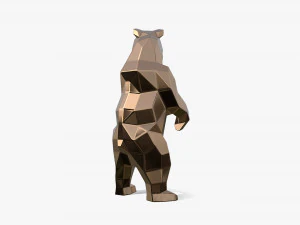 Bear figure 3D Print Model