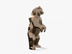 Bear figure 3D 프린트 모델