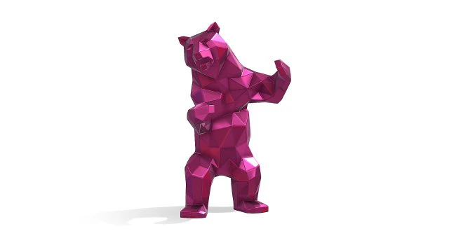 Bear figure 3D Print Model .c4d .max .obj .3ds .fbx .stl .blend 