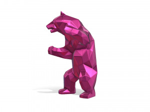 Bear figure 3D Baskı Modeli