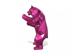 Bear figure 3D Baskı Modeli