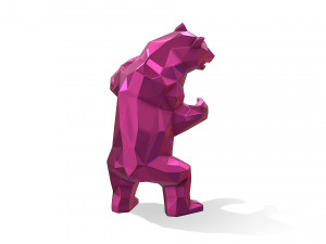 Bear figure 3D Baskı Modeli