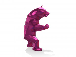 Bear figure 3D Baskı Modeli