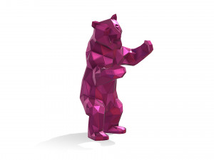 Bear figure 3D Baskı Modeli