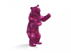 Bear figure 3D Print Model