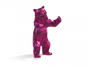 Bear figure 3D Baskı Modeli