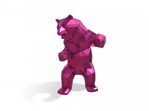 Bear figure 3D Baskı Modeli