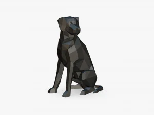 Border collie lab mix 3D Print Model