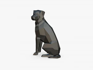 Border collie lab mix 3D Print Model