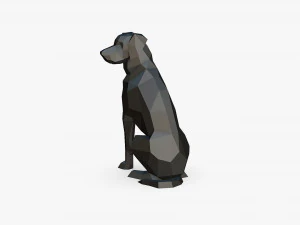 Border collie lab mix 3D Print Model