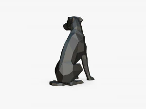 Border collie lab mix 3D Print Model