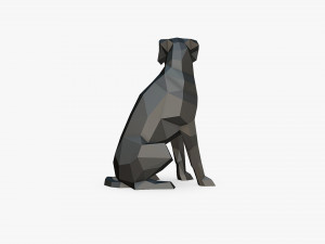 Border collie lab mix Model Cetak 3D