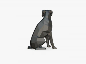 Border collie lab mix 3D Print Model