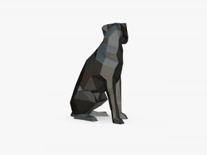 Border collie lab mix 3D Print Model