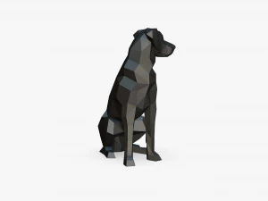 Border collie lab mix 3D Print Model
