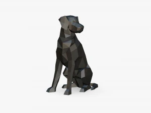 Border collie lab mix 3D Print Model