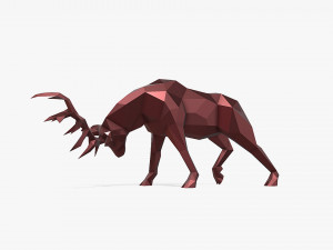 Deer 3Dプリントモデル