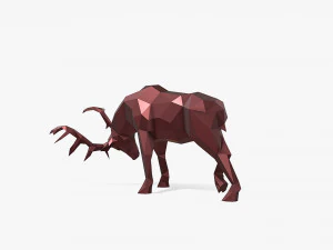 Deer 3D Print Model
