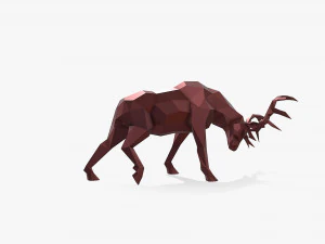 Deer 3D Print Model